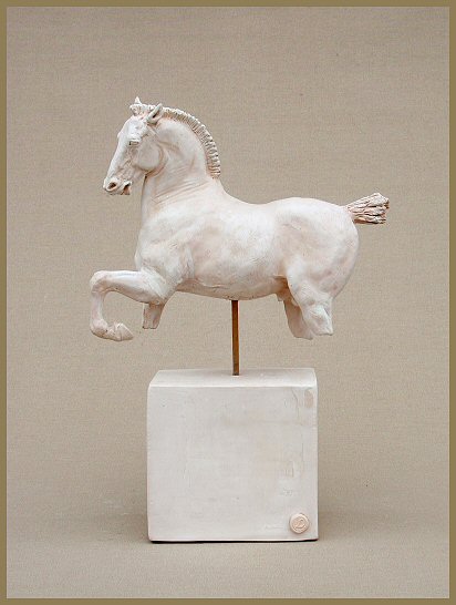 Bucephalus (Alexander Magno's famous horse)  (45x30cm)