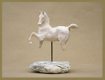 Prancing Lipizzan